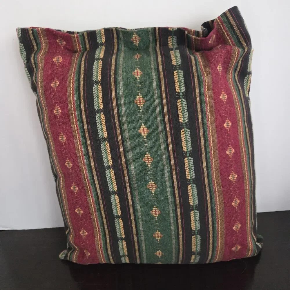Vintage 1993 Astor Place Noel Angel Counted Cross Stitch Pillow Christmas 12x11